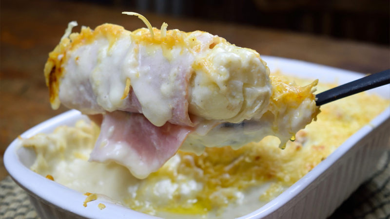 Panade de chicorée et de fromage