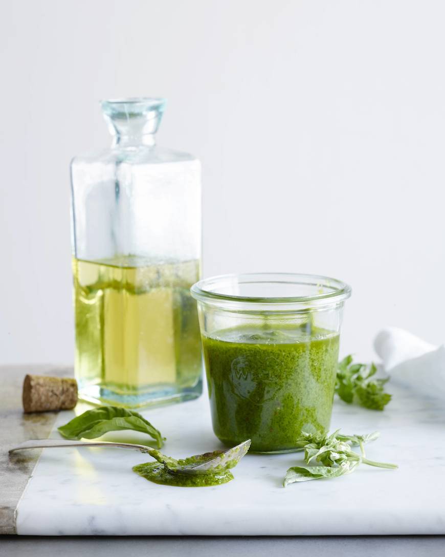 Vinaigrette au basilic