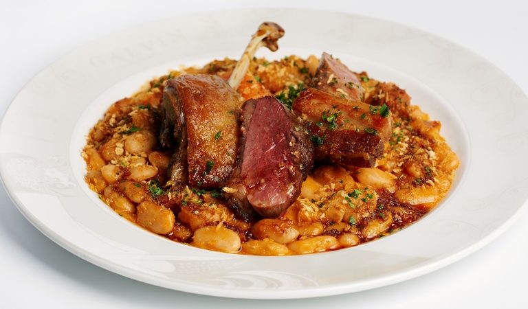 Cassoulet de canard et de saucisse